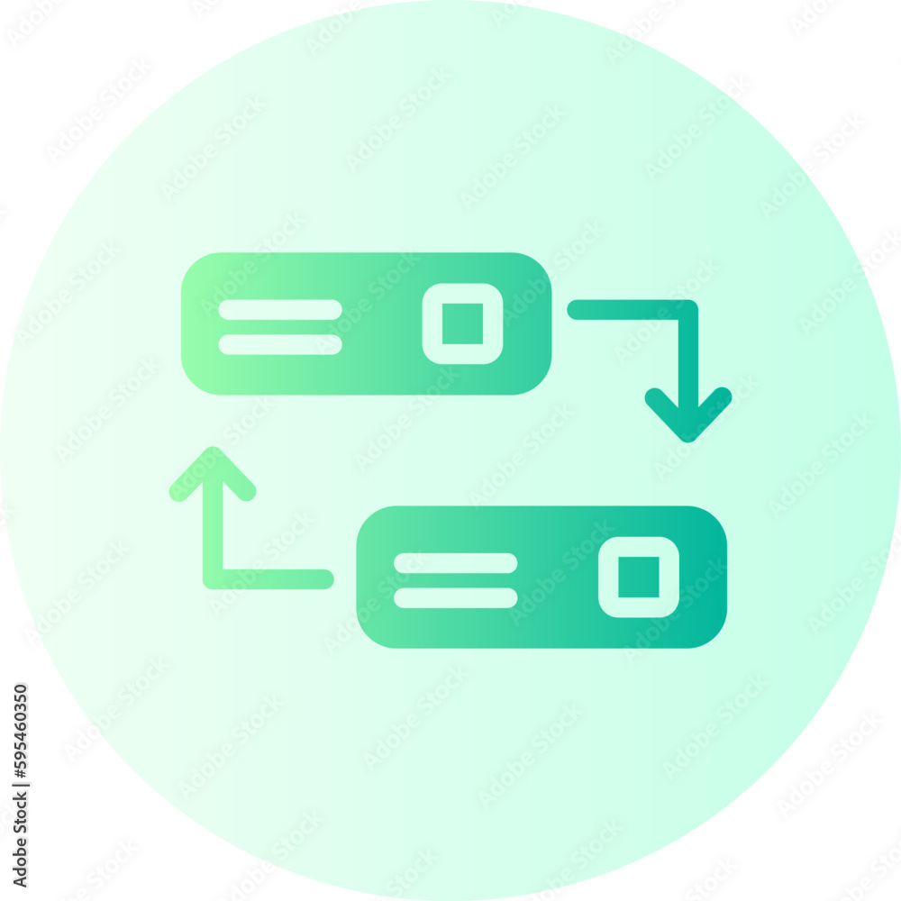 backup gradient icon backup gradient icon
