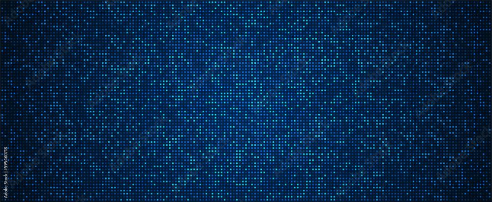 Digital technology background. Digital data square blue pattern pixel background Digital technology background. Digital data square blue pattern pixel background