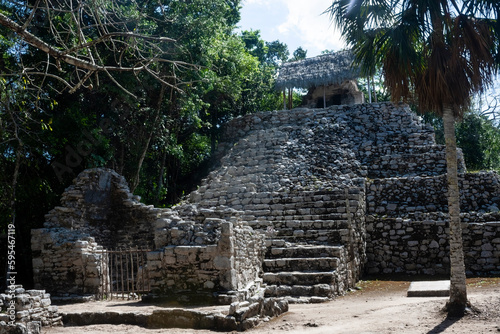Temple of Mr Thomson, , Coba Ruins, Quintana Roo, Mexico