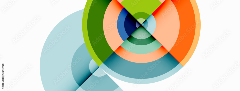 Circle trendy minimal geometric abstract background. Vector Illustration For Wallpaper, Banner, Background, Card, Book Illustration, landing page Circle trendy minimal geometric abstract background. Vector Illustration For Wallpaper, Banner, Background, Card, Book Illustration, landing page
