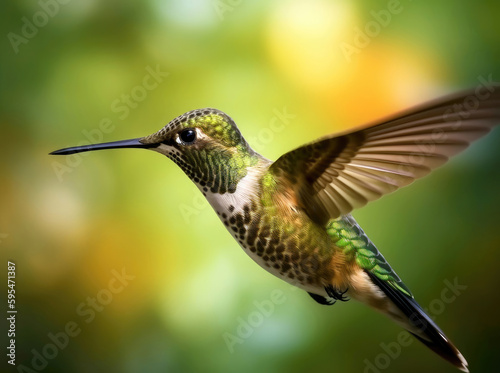 Hummingbird macro shot