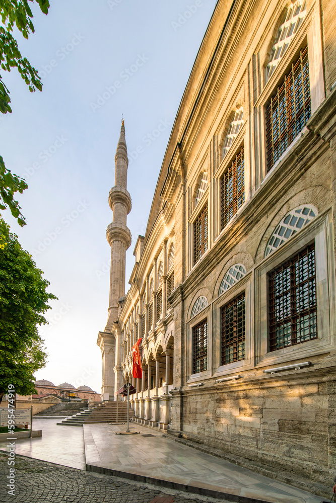 Nuruosmaniye Mosque in Fatih, Istanbul, Turkey
