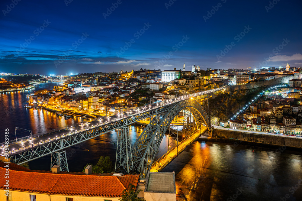 Douro River in Porto, Portugal