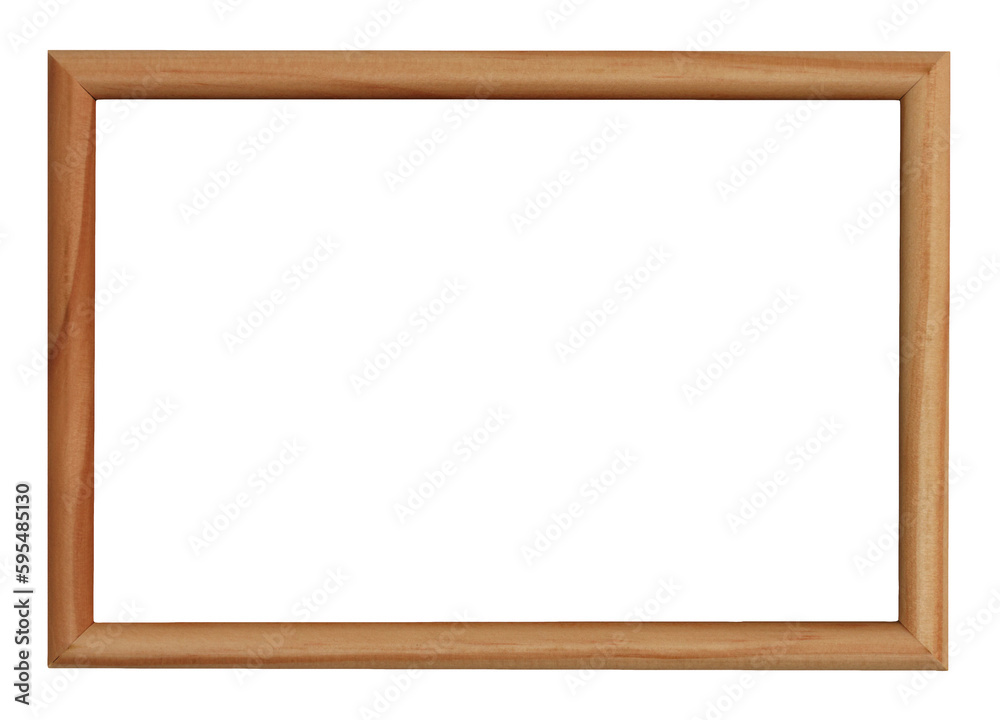 Horizontal classic wooden photo frame with copy space isolated on transparent background. PNG format clip art. Horizontal classic wooden photo frame with copy space isolated on transparent background. PNG format clip art.