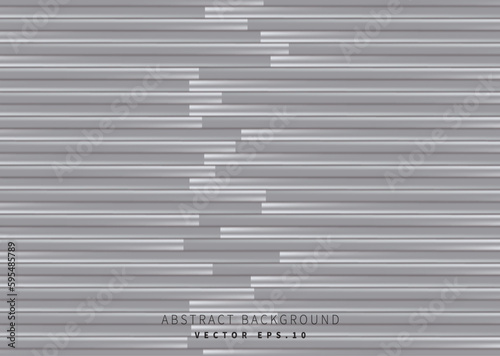 abstract gradient grey striped geometry shape metal sheet pattern background for advertisment banner poster technology enviroment organic nature vector eps.