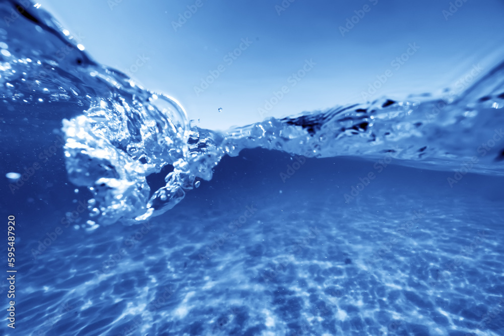 texture of transparent clear water in the pool blue abstract background texture of transparent clear water in the pool blue abstract background