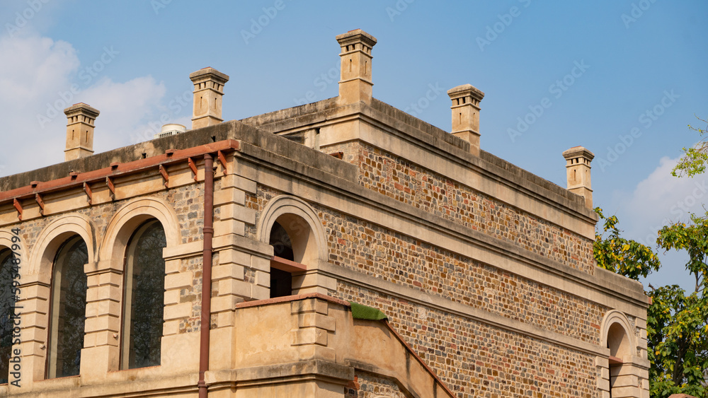 Obraz premium Red Fort also known as Lal Qila is located in New Delhi, India, UNESCO World Heritage Sites