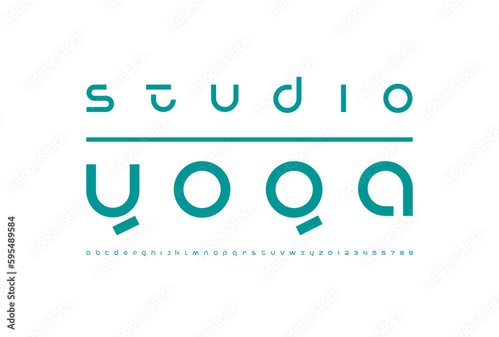 Technology font, digital cyber alphabet made futurism style, Latin lowercase letters A-Z and Arab numerals 0-9 space style Technology font, digital cyber alphabet made futurism style, Latin lowercase letters A-Z and Arab numerals 0-9 space style