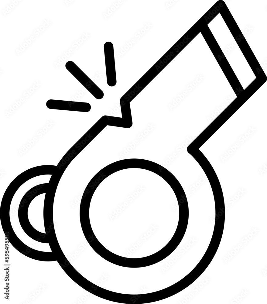 whistle icon