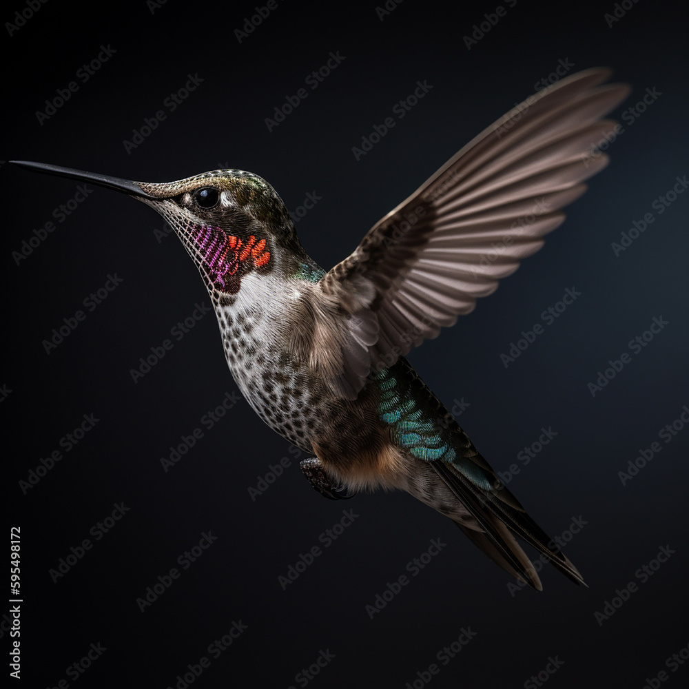 Fototapeta premium hummingbird in flight
