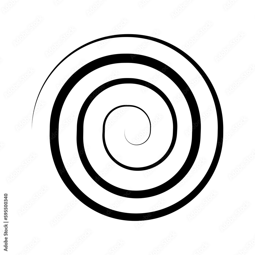 Spiral icon isolate on transparent background. Spiral icon isolate on transparent background.