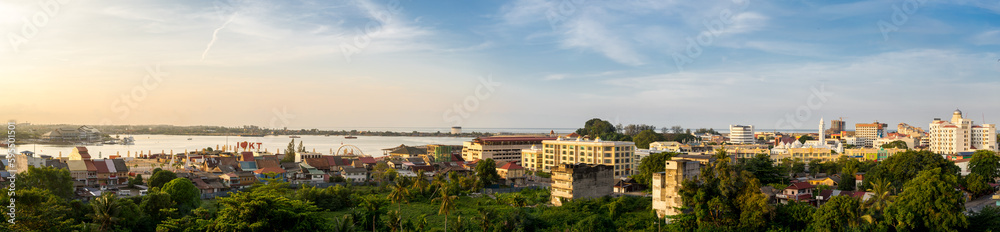 Sunset view of Kuala Terengganu Town Center