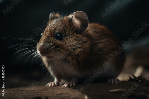 Adorable little rodent with a delightful disposition. Generative AI