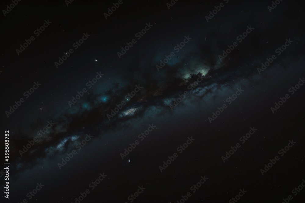starry night sky black background