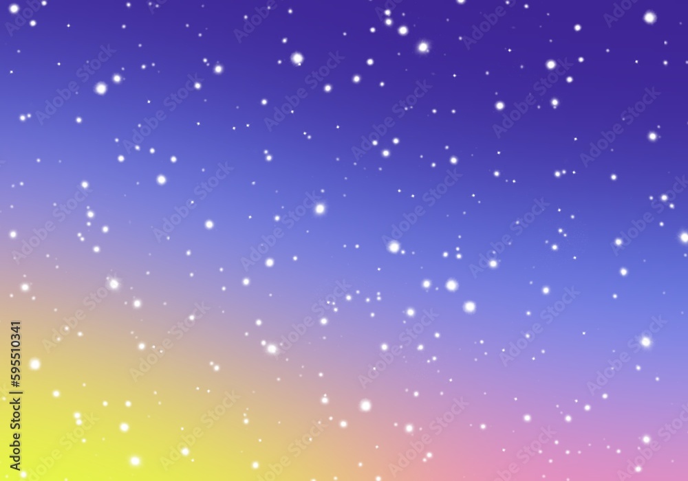 Stary Sky Summer Gradient Background