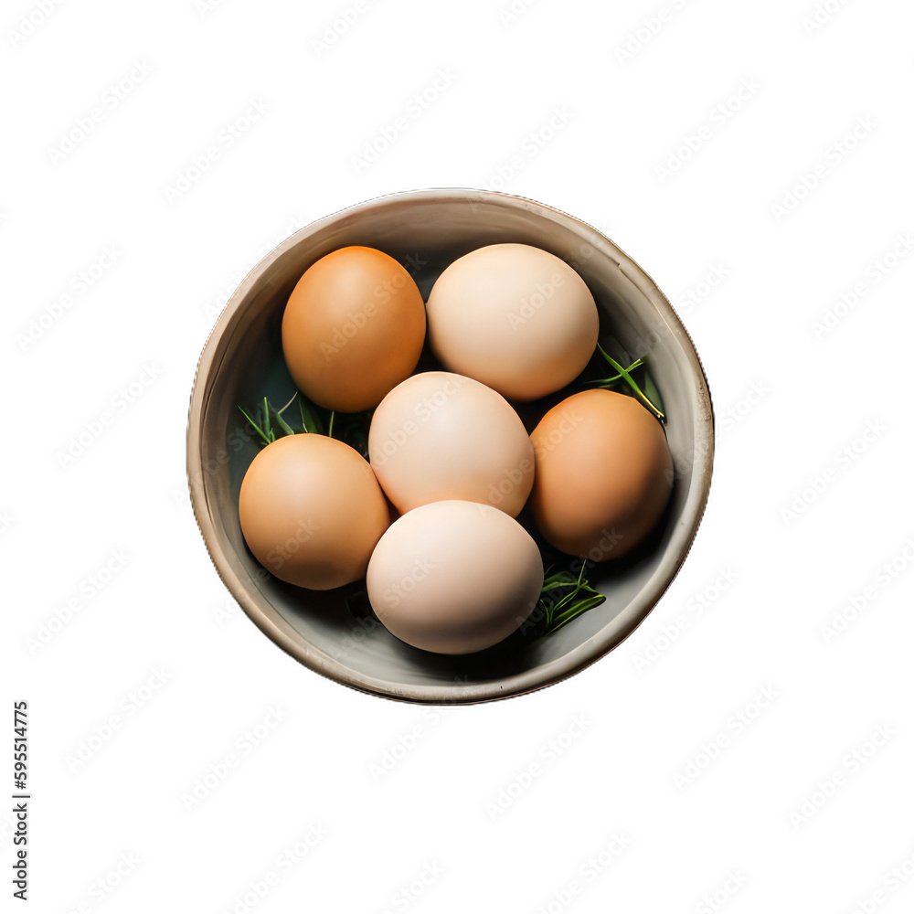 eggs isolated on white background eggs isolated on white background