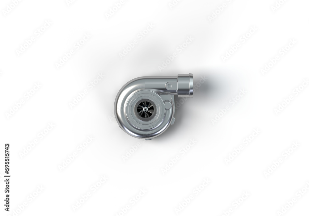 Turbine for the car engine. 3d rendering on the topic of speed, car, movement, spare parts. Modern minimal style, transparent background. Turbine for the car engine. 3d rendering on the topic of speed, car, movement, spare parts. Modern minimal style, transparent background.