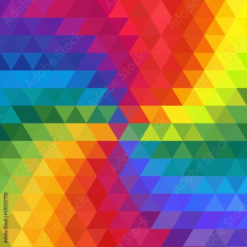 Colored triangles. Design element. Background for advertising, presentation. eps 10
