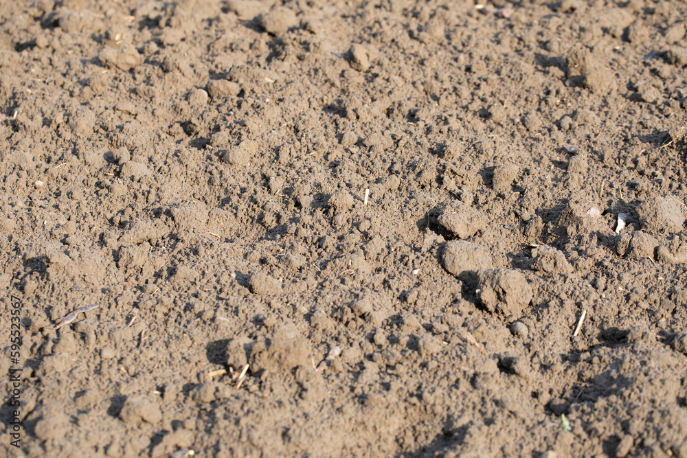 Agriculture, the soil, dirt after spring sowing. Poland Agriculture, the soil, dirt after spring sowing. Poland