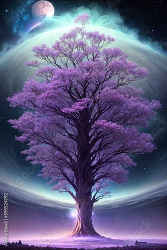The tree is the progenitor of life on earth. The mother of the tree. © Korney