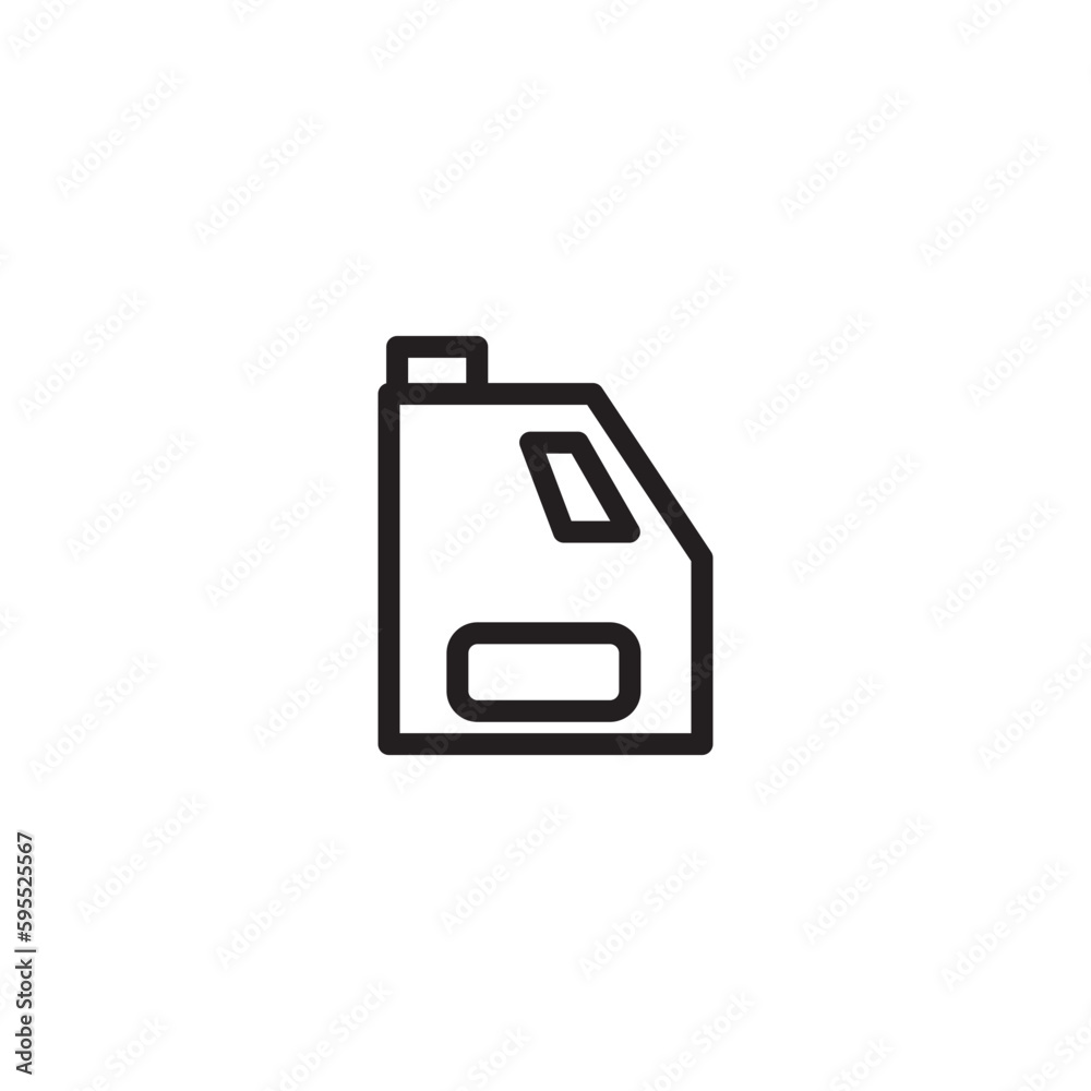 Service Engine Oil Outline Icon Service Engine Oil Outline Icon