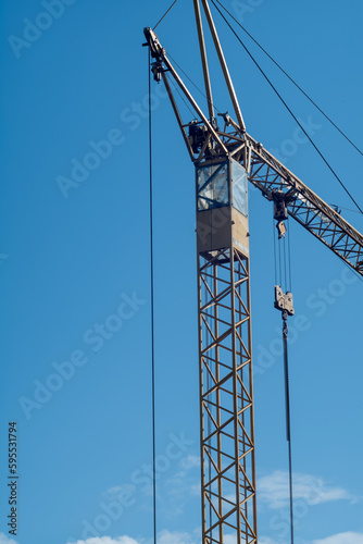 construction crane against sky © Ulrich