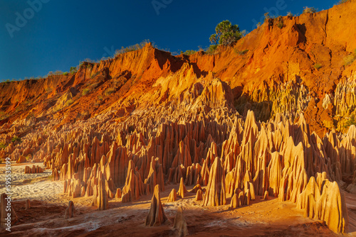 The Amazing Red Tsingy of Antsiranana or Diego Suarez, Madagascar
