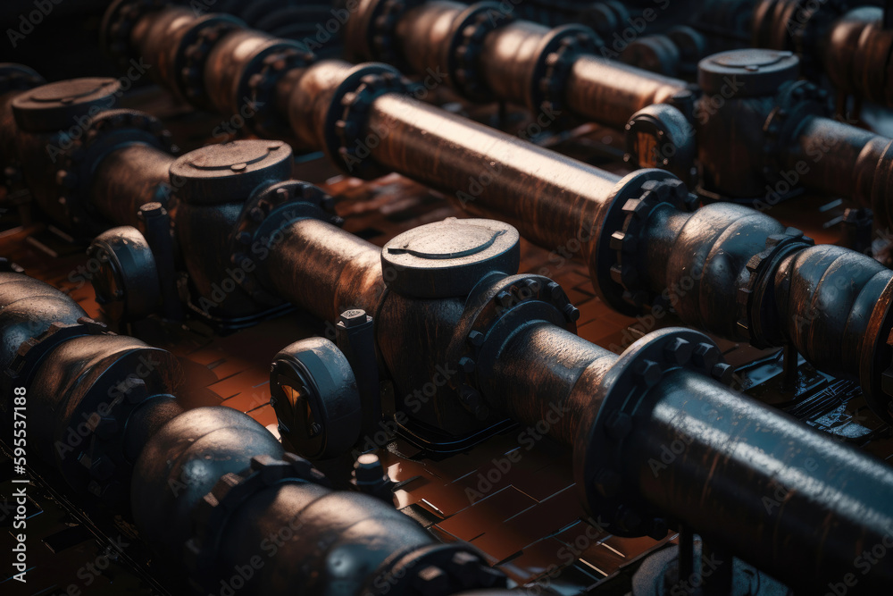 Valves In Refinery Refinery plant equipment for pipe line oil and gas valves at gas plant ...