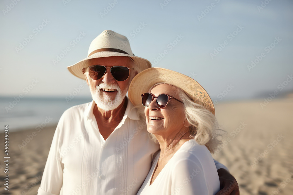 Beach Couple Photography Like Never Before - AI Generated.