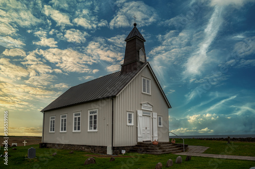 Strandarkirkja is a Lutheran parish church in Selvogur, on the south coast of Iceland