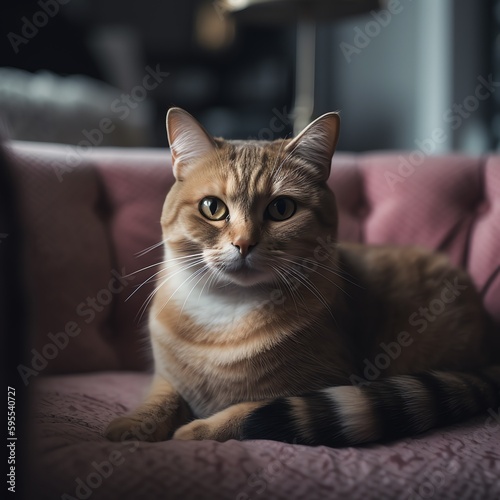 cat on the couch © AlbertRieks