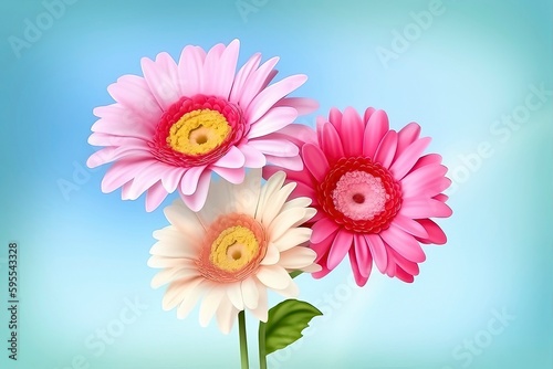 Wish Banner Ideas with Different Flower Prompt. Happy Mothers day. Happy Fathers Day. Birthday. Anniversary Days. Wish day  Gift Banner. Generative AI