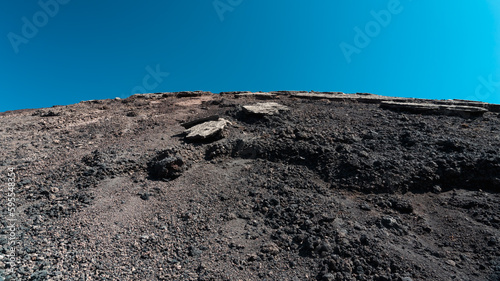 Foto Magmatic soil and volcanic rocks