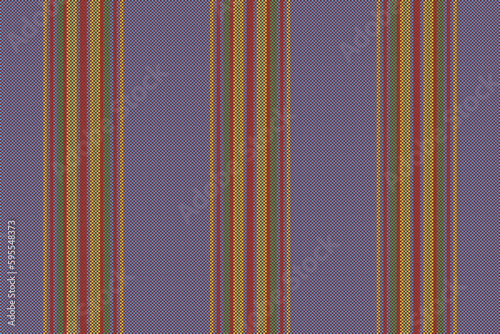 Vertical texture vector. Stripe seamless fabric. Pattern textile lines background.
