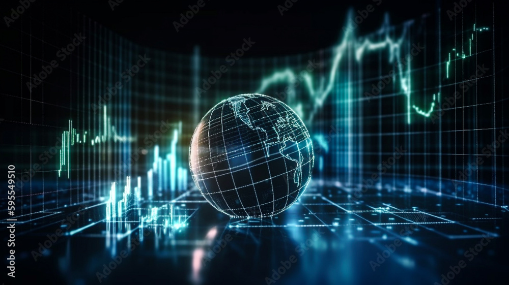 Foto digital animation of a code