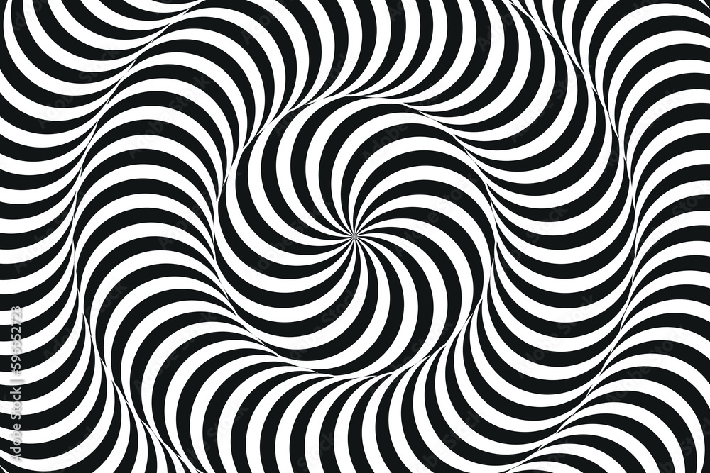 Abstract optical illusion spiral background Abstract optical illusion spiral background