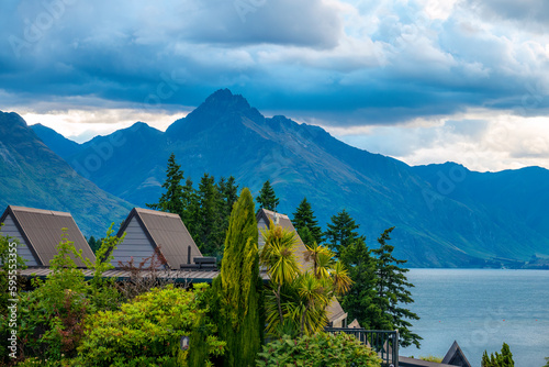 Queenstown (Tahuna), a popular resort town in Otago, south-west, South Island, New Zealand photo