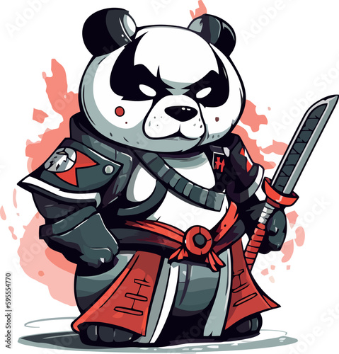 panda samurai 02