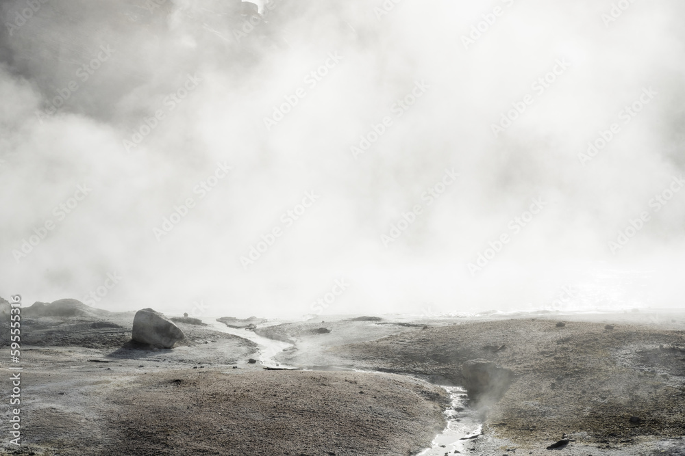 Small Steam Runs Through Bumpass Hell