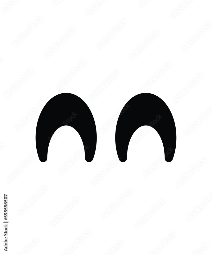 zebra footprint icon, vector best flat icon. zebra footprint icon, vector best flat icon.