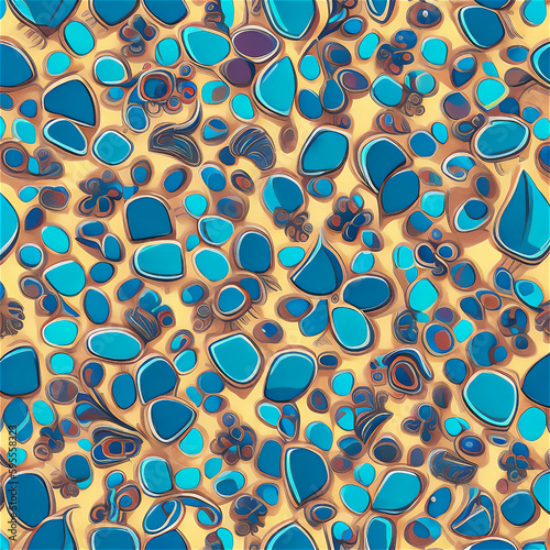 abstract colorful background. Generative AI.	