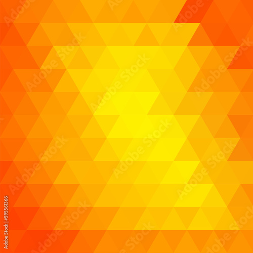 Triangular yellow background. Geometric abstract image for presentation. Design element. eps 10