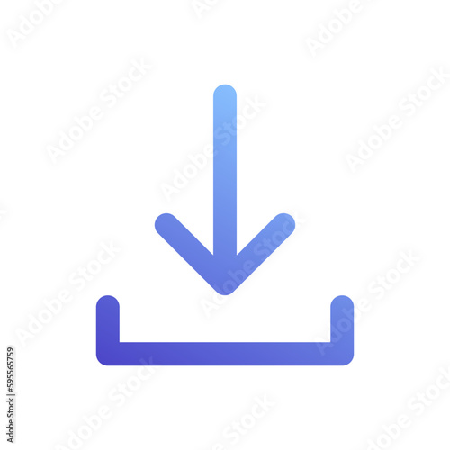 download gradient icon
