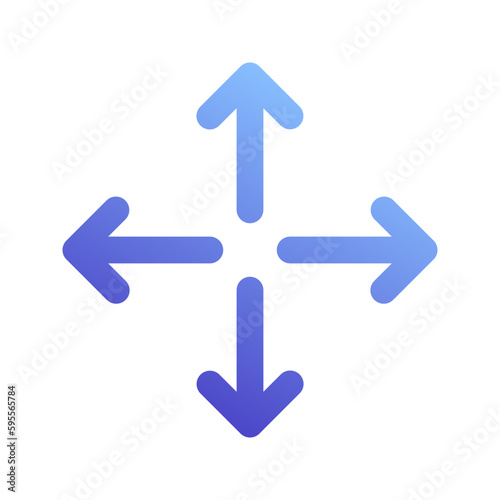 move gradient icon