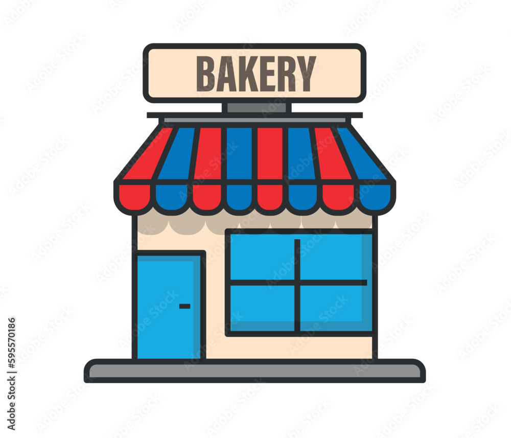bakery design. Editable vector graphic icon on white background. bakery design. Editable vector graphic icon on white background.
