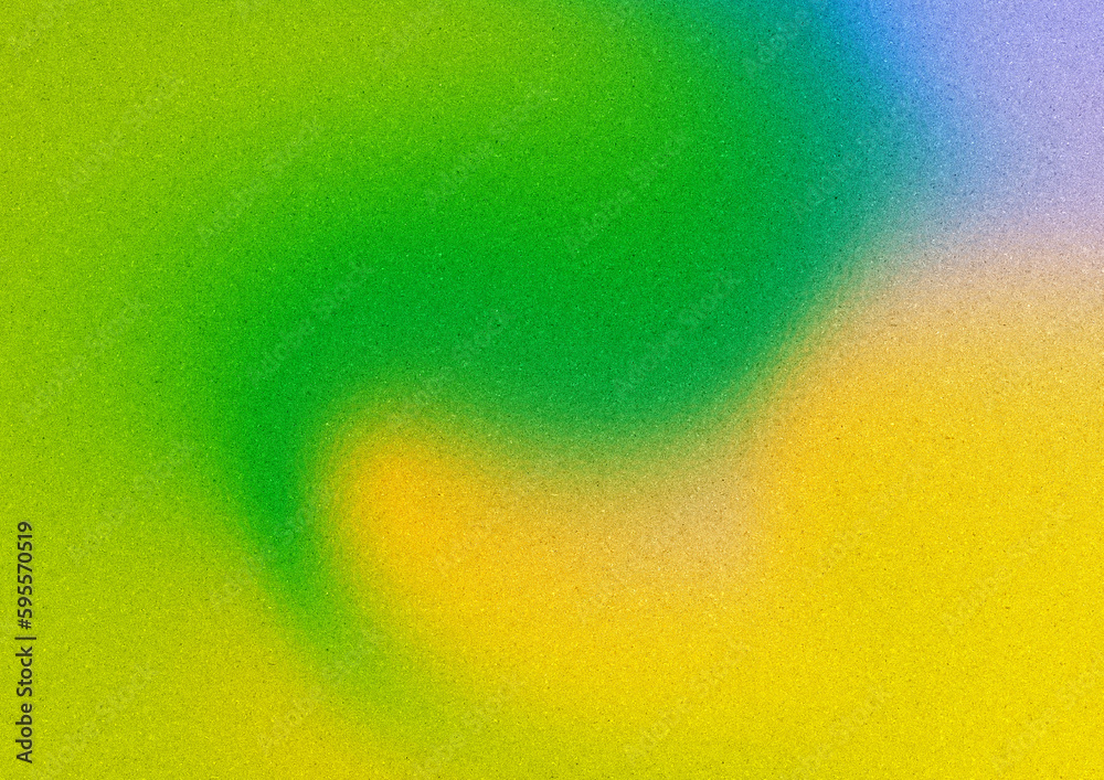 Noisy gradient background in green and yellow.