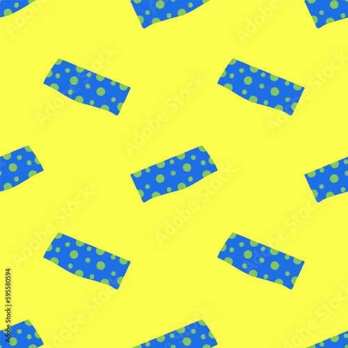 Doodle plaster seamless pattern. Pattern background. hand drawing flower vector.
