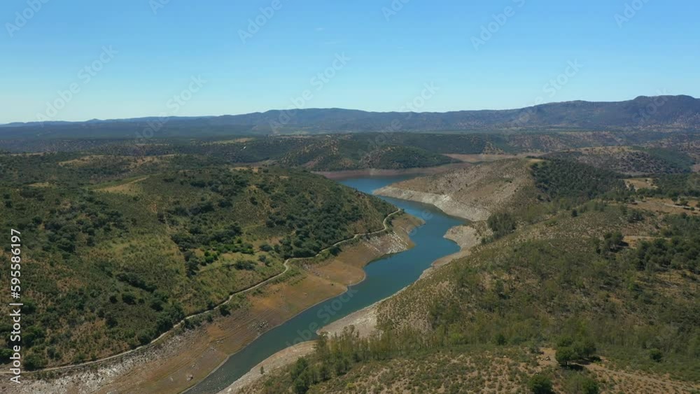 Lake in Baños de la Encina, Andalusia, Spain Lake in Baños de la Encina, Andalusia, Spain