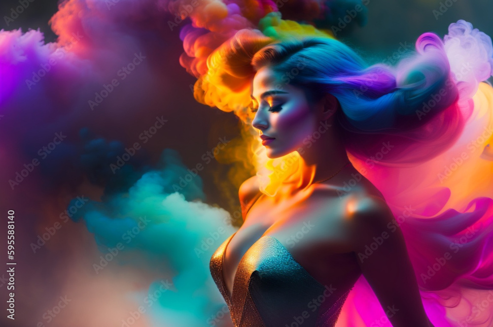Danza de las Esencias: Baile y Emociones Entre Humos de Colores Danza de las Esencias: Baile y Emociones Entre Humos de Colores