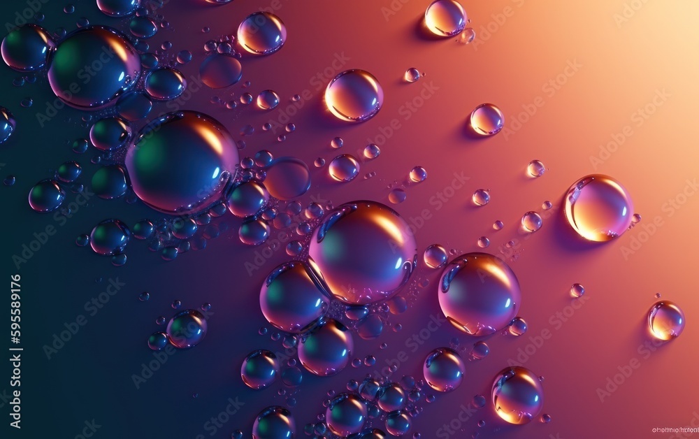 custom made wallpaper toronto digitalA close up of water drops on a  background